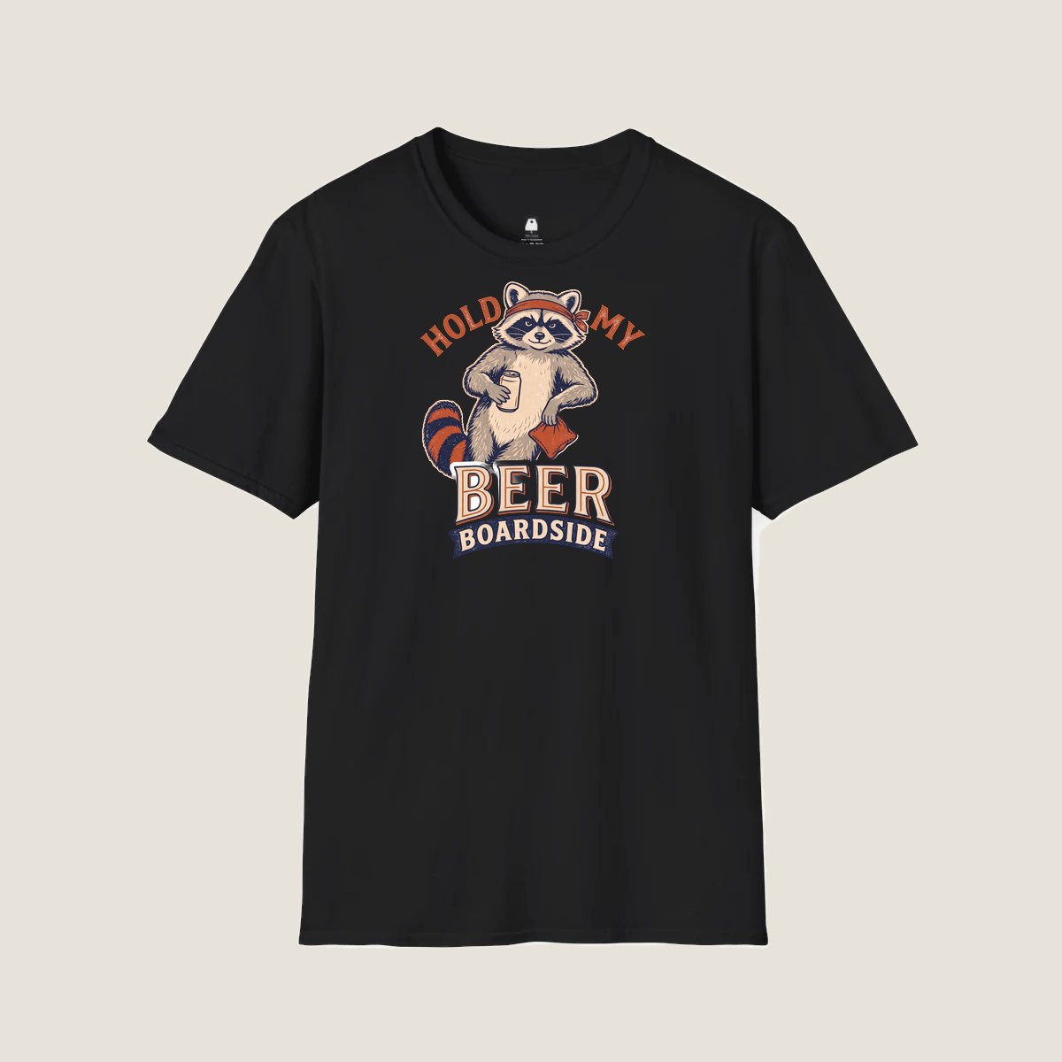 Hold My Beer cornhole team design artwork