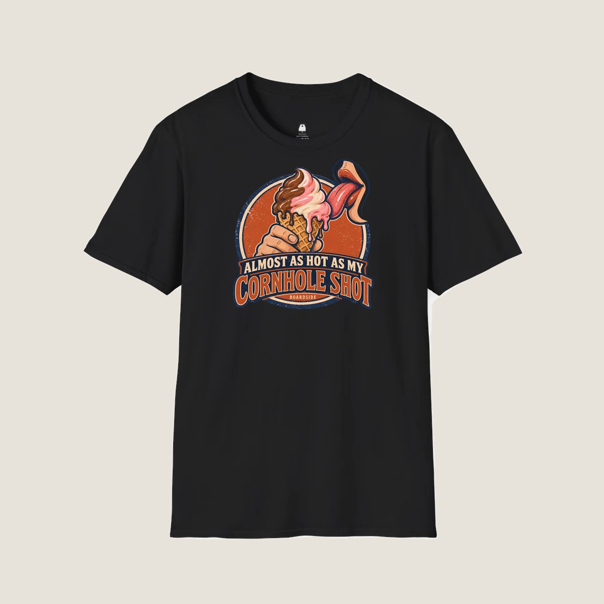 Hot Toss cornhole team design artwork