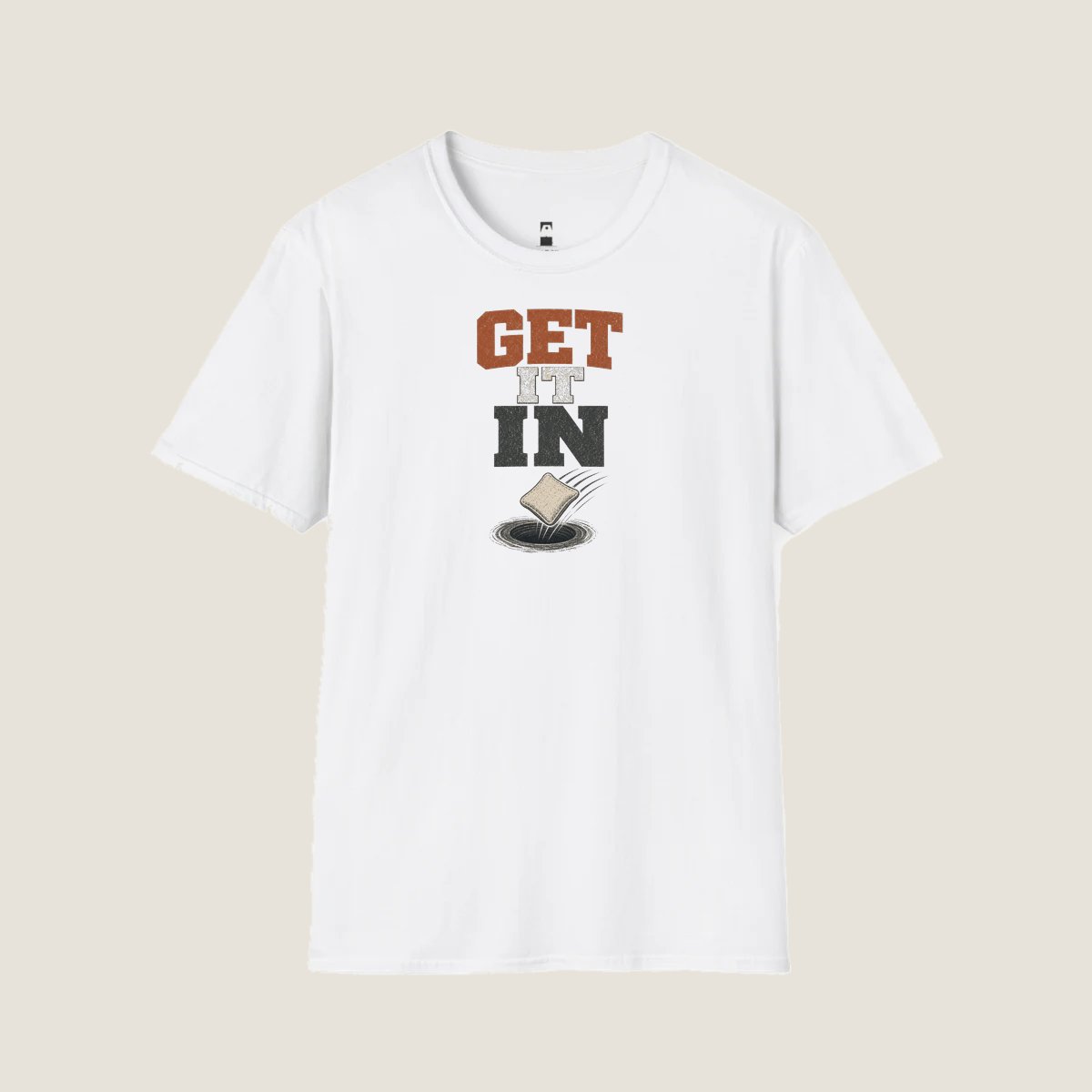 Get it in cornhole team design artwork